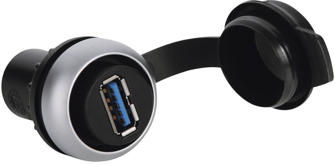 Lütze USB 3.0 Einbaudose Buchse, Einbau 490112 490112 Inhalt: 1 St.