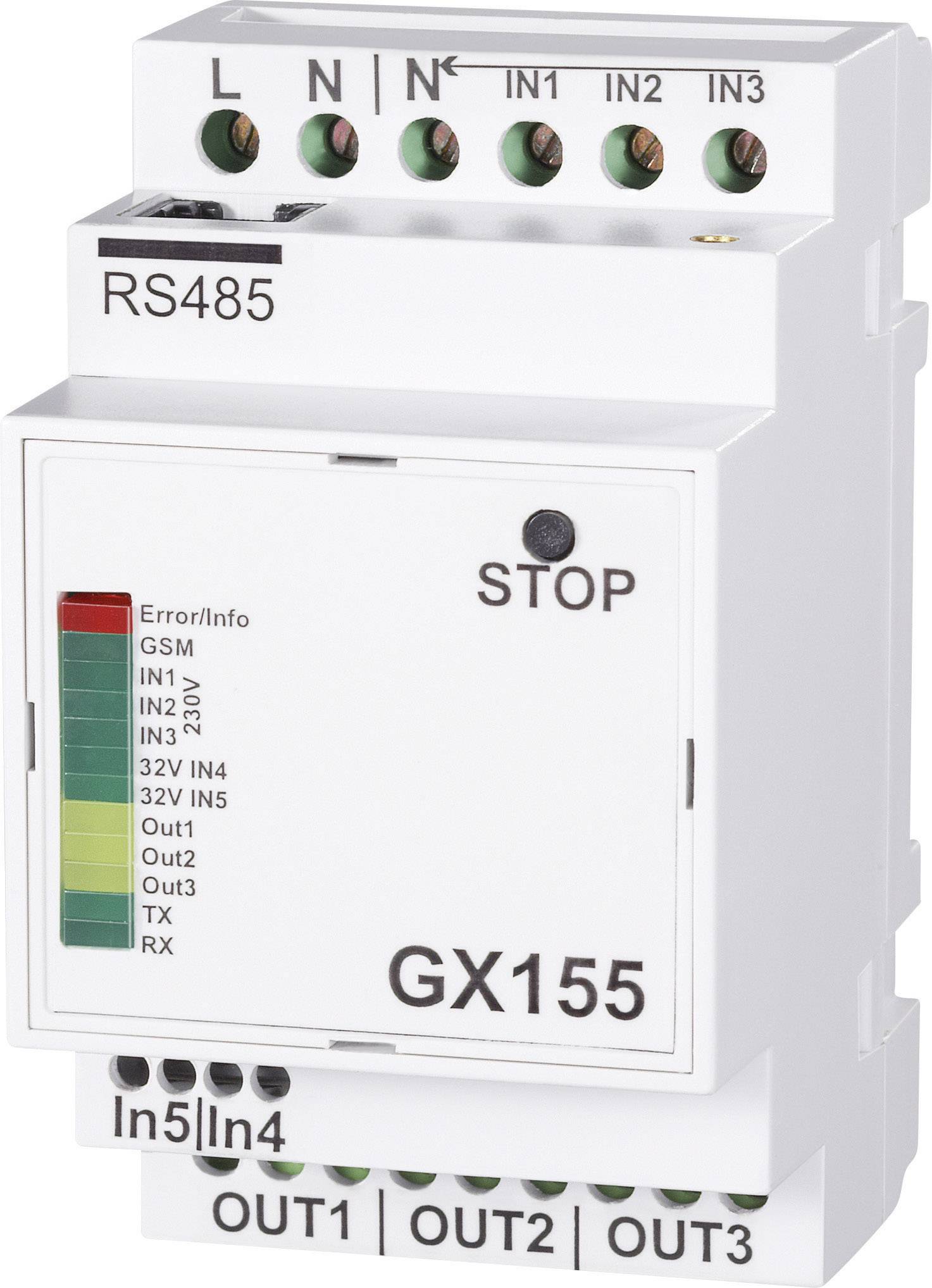 C-Control GX155 GSM Modul 110 V/AC, 230 V/AC Funktion (GSM): Alarmieren, Schalten