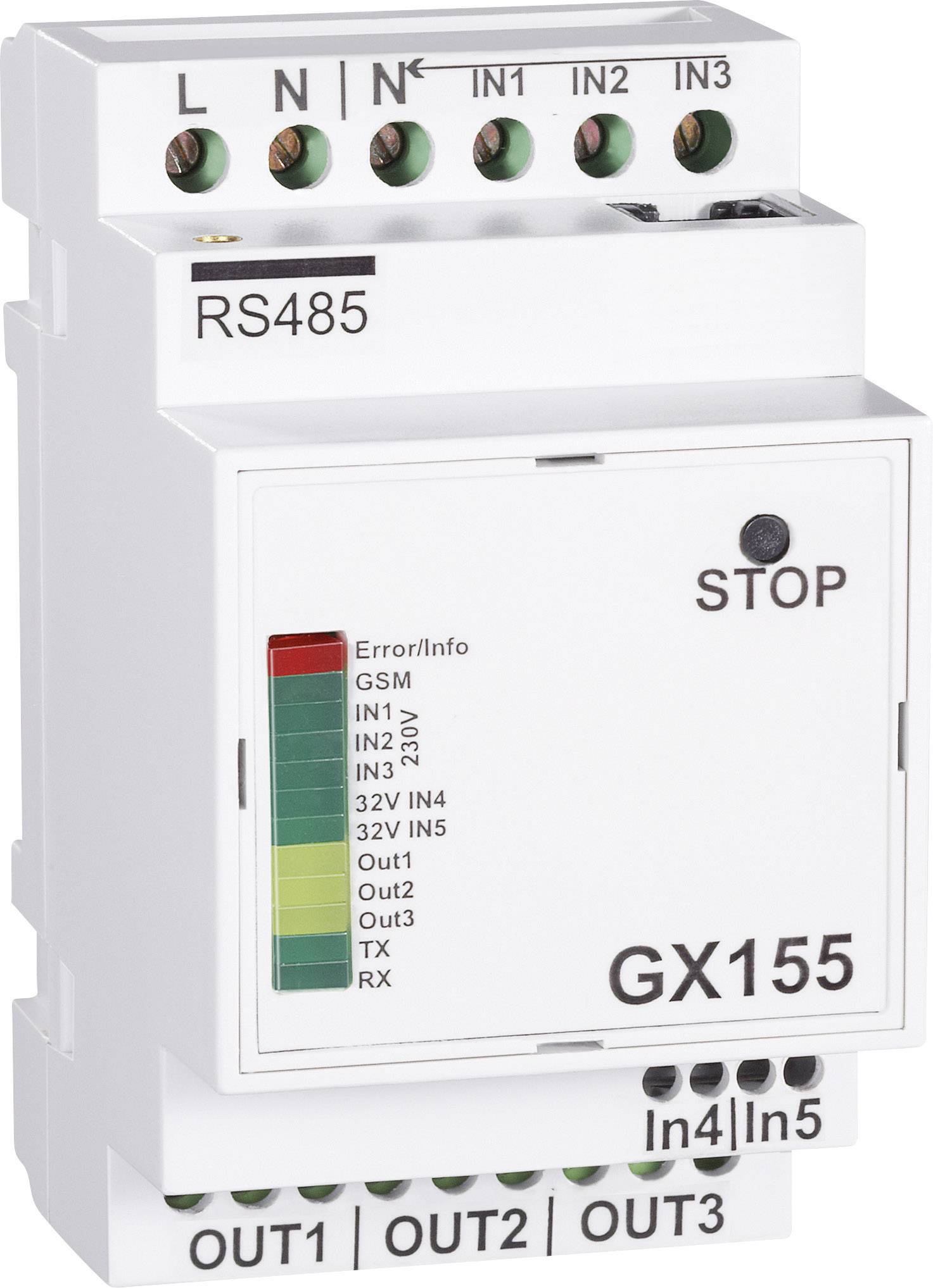 C-Control GX155 GSM Modul 110 V/AC, 230 V/AC Funktion (GSM): Alarmieren, Schalten