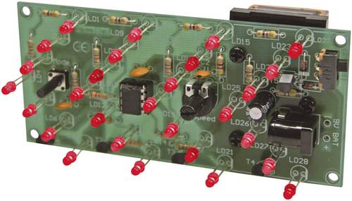 Velleman MK176 LED Bausatz Ausführung (Bausatz/Baustein): Bausatz 9 V/DC, 12 V/DC