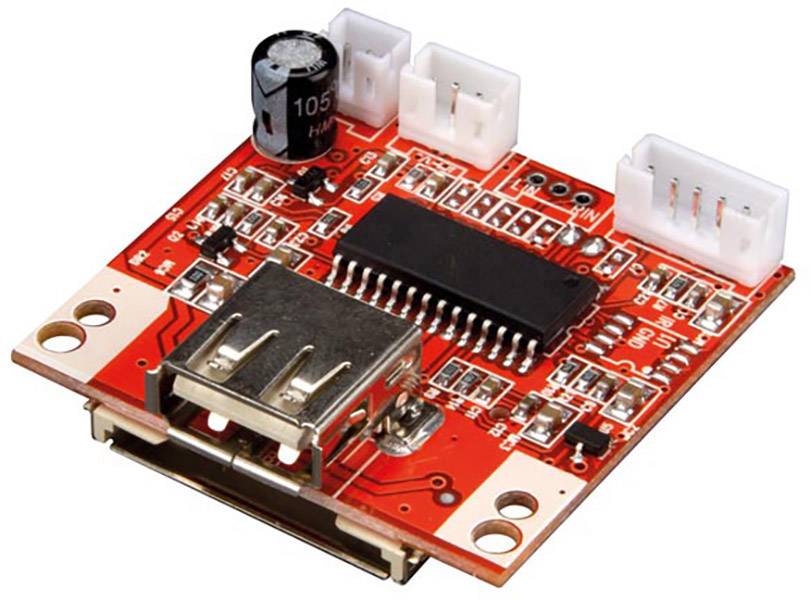 Whadda VM202N Mp3 Player Baustein 9 V/DC, 12 V/DC