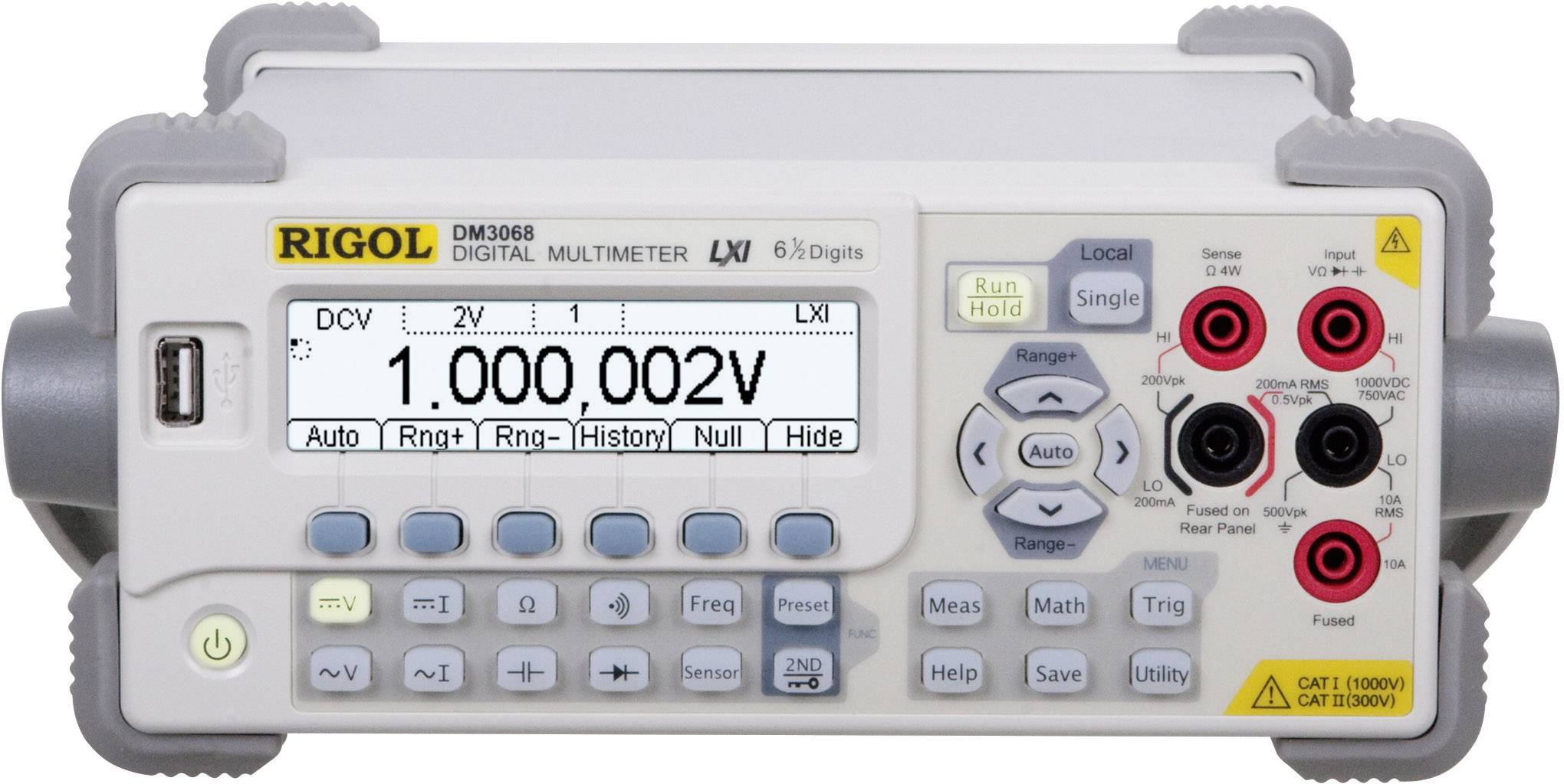 Rigol DM3068 Tisch-Multimeter digital CAT II 300 V Anzeige (Counts): 2200000
