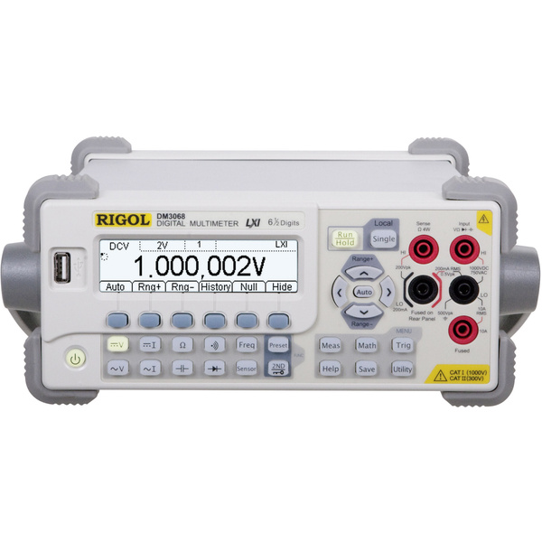 Rigol DM3068 Tisch-Multimeter digital CAT II 300V Anzeige (Counts): 2200000