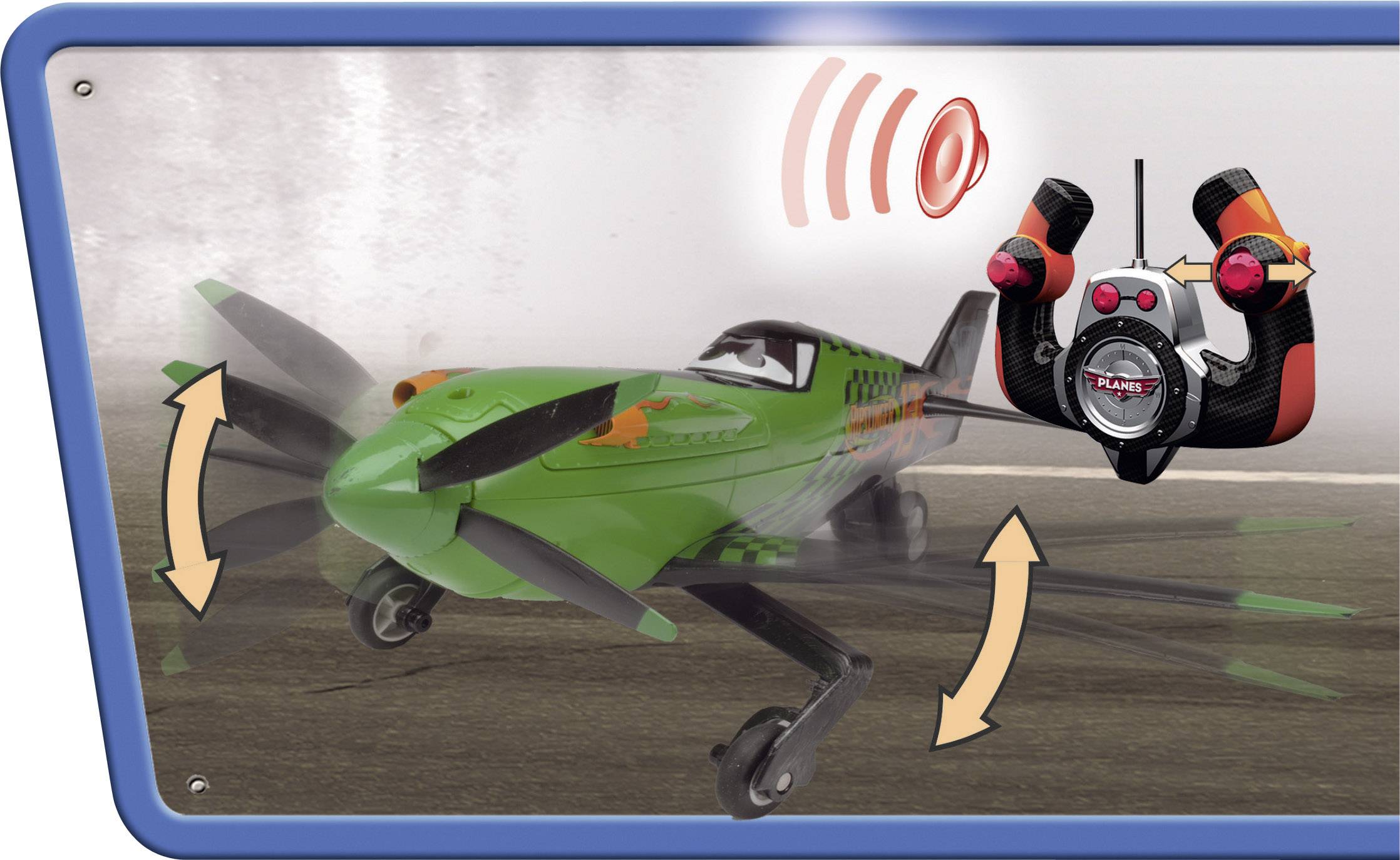 Dickie Toys 203089805 Driving Plane Risplinger 1:24 RC Einsteiger Modellauto Elektro