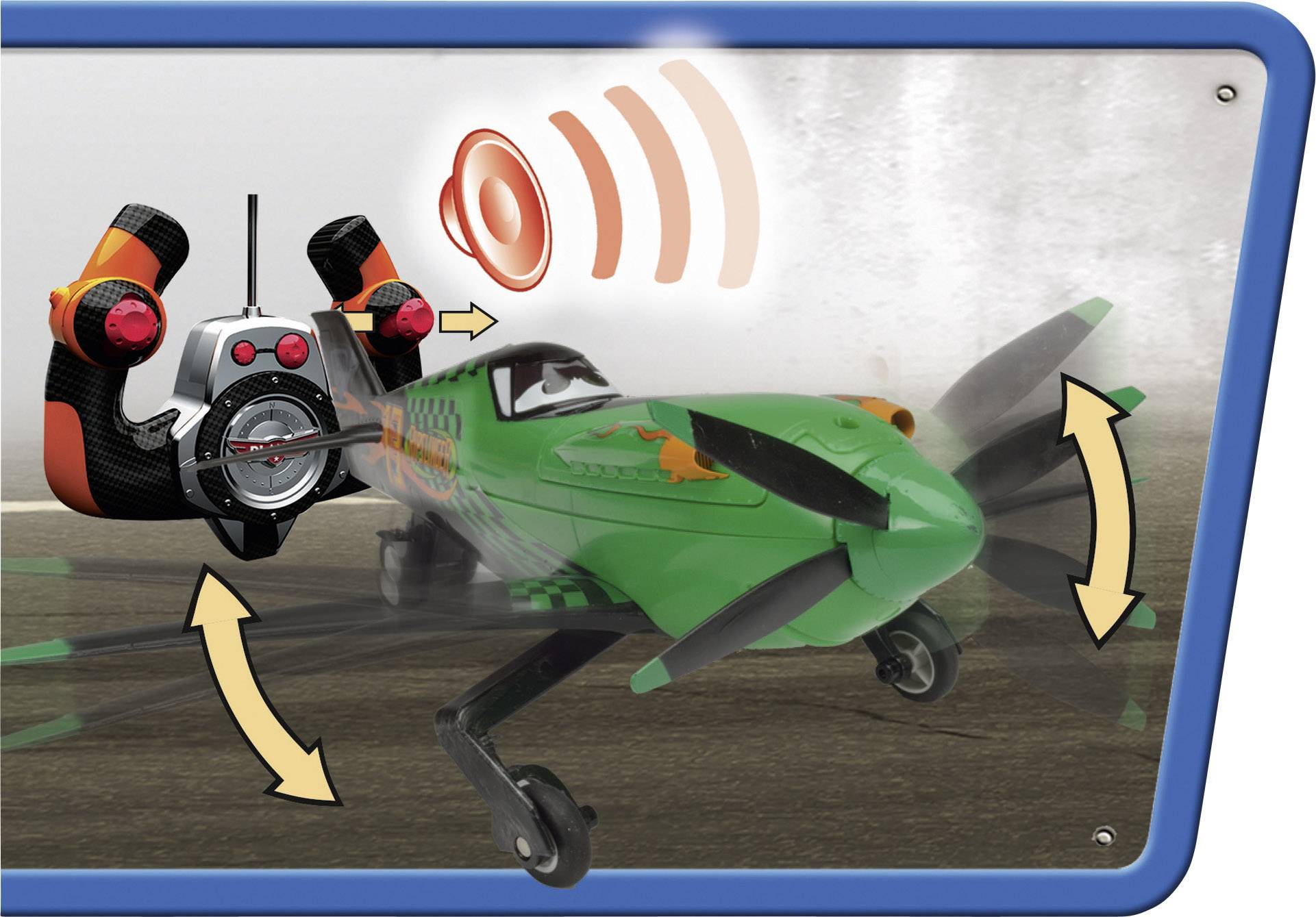 Dickie Toys 203089805 Driving Plane Risplinger 1:24 RC Einsteiger Modellauto Elektro