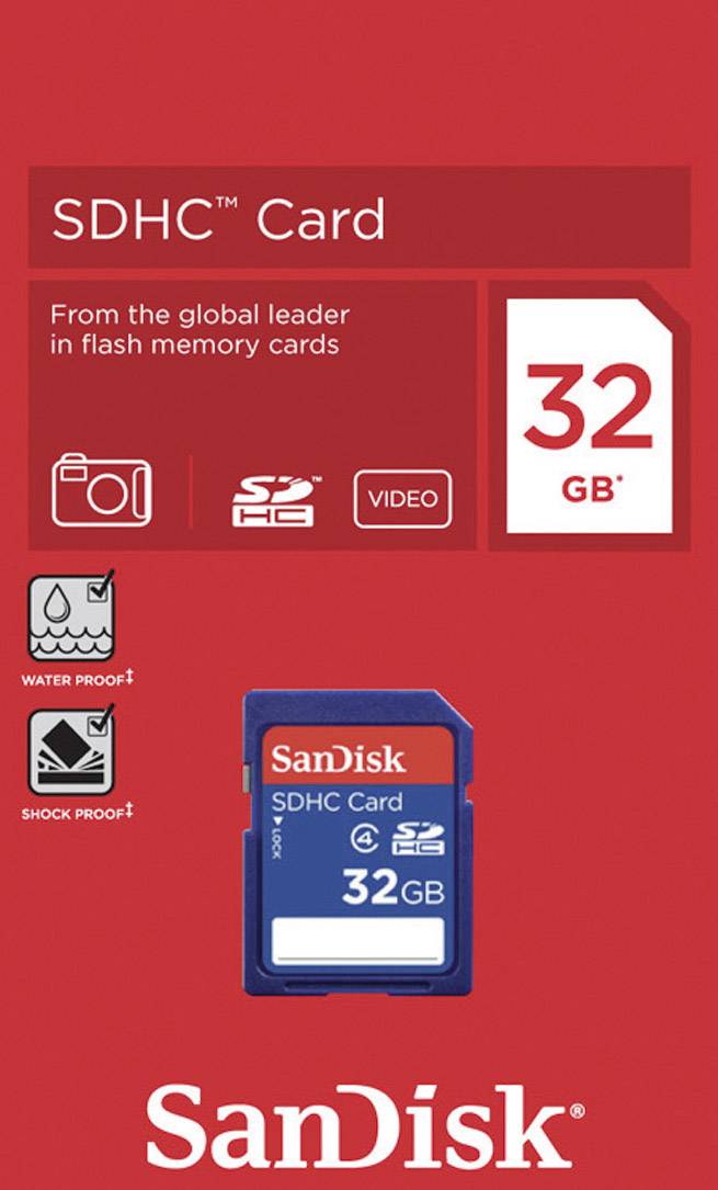 SanDisk SDSDB-032G SDHC-Karte 32GB Class 4