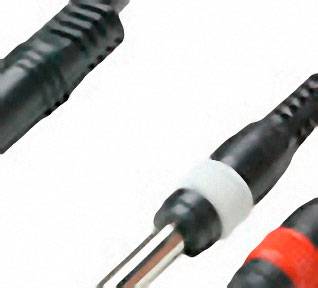 Adam Hall K3YWPP0300 Klinken Adapterkabel [2x Klinkenstecker 6.35mm - 1x Klinkenstecker 3.5 mm] 3.00m Schwarz