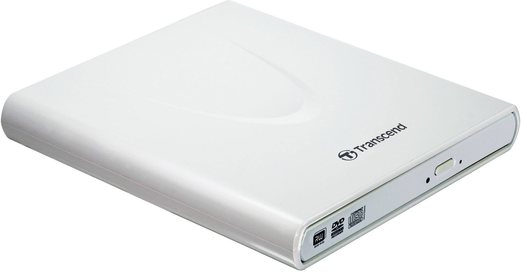 Transcend TS8XDVDRW-W DVD-Brenner Extern Retail USB 2.0 Weiß