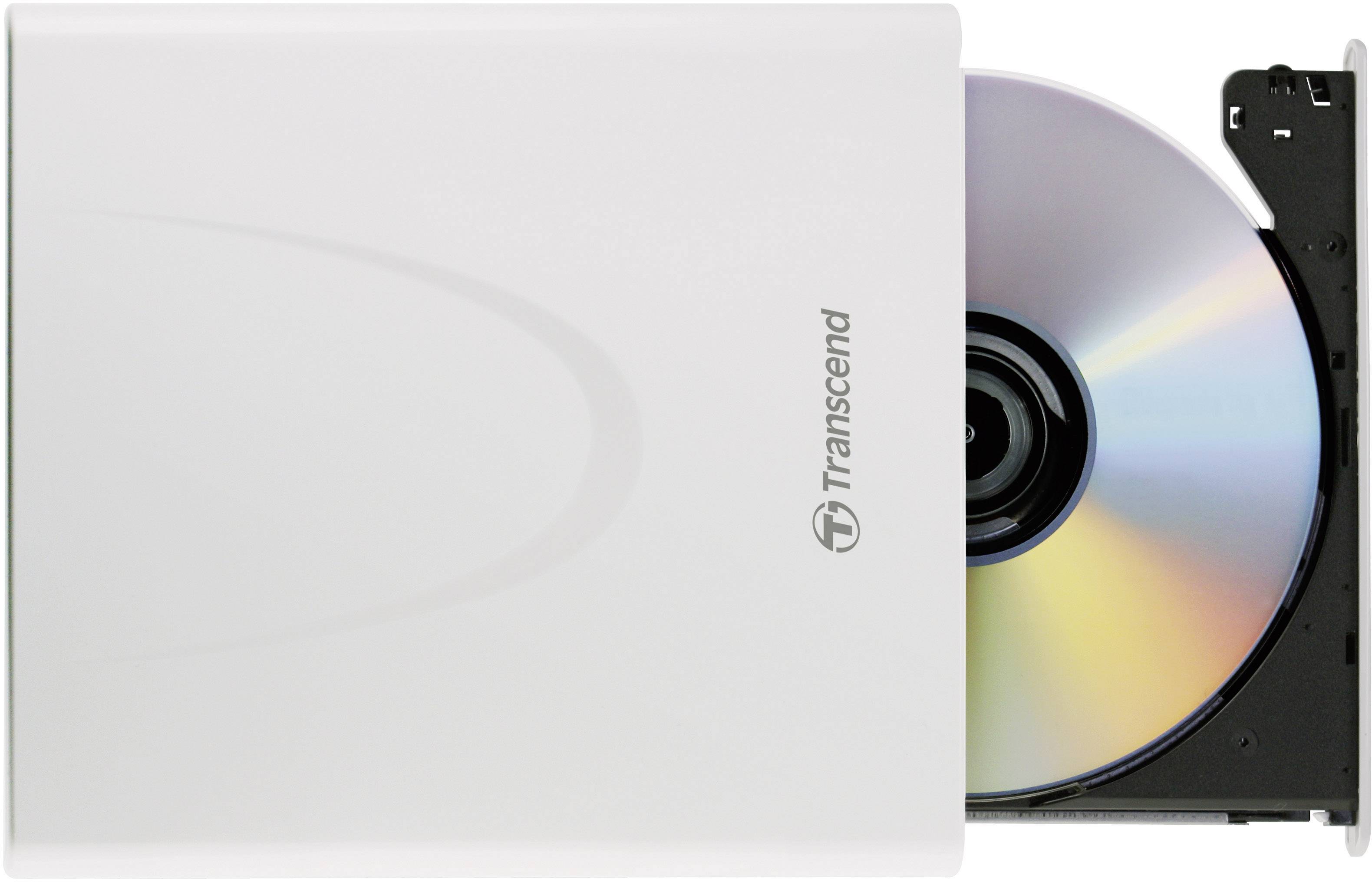 Transcend TS8XDVDRW-W DVD-Brenner Extern Retail USB 2.0 Weiß
