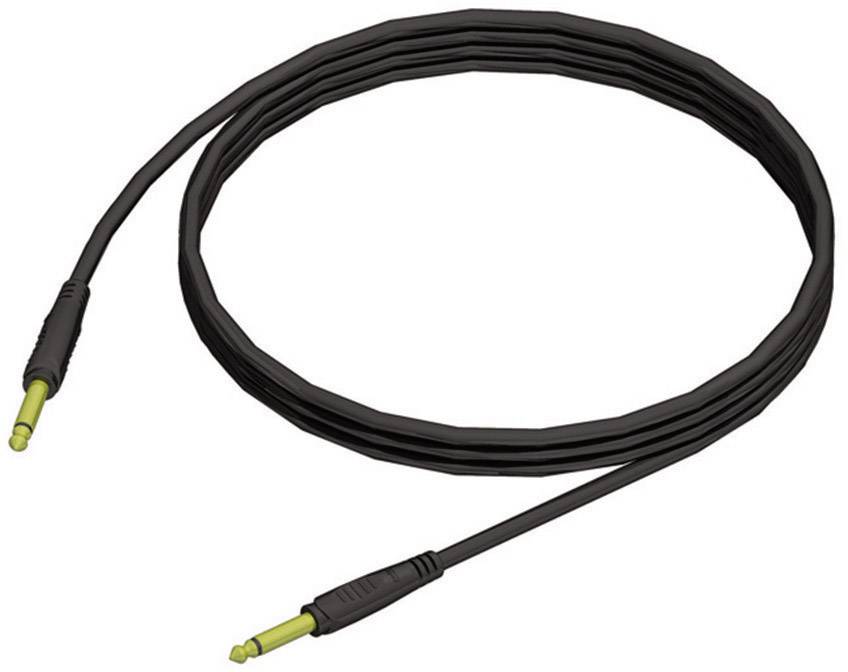 Adam Hall KCREF600150 Instrumenten Kabel [1x Klinkenstecker 6.35 mm - 1x Klinkenstecker 6.35 mm] 1.50 m Schwarz