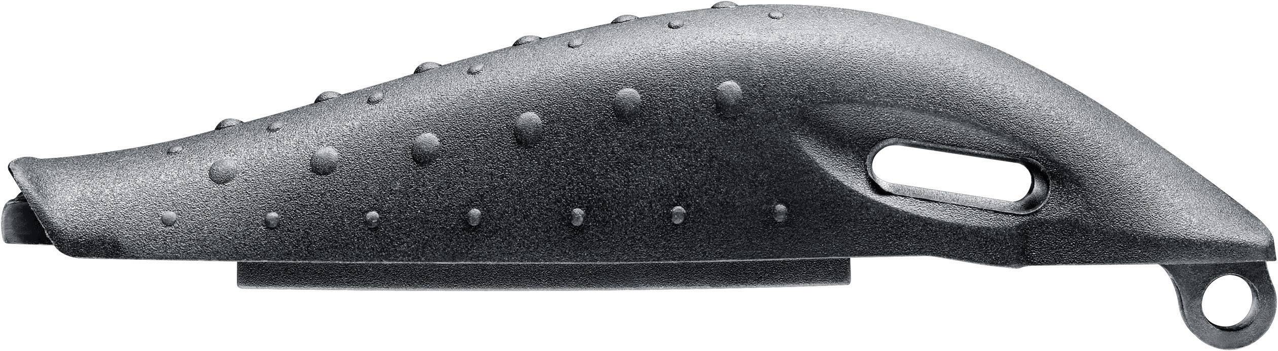 Walther Outdoormesser P99 Knife 5.0749 mit Holster, mit Griffrücken-Einsätze Schwarz