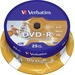 Verbatim 43538 DVD-R Rohling 4.7 GB 25 St. Spindel Bedruckbar Verbatim 43538 DVD-R Rohling 4.7 GB 25 St. Spindel Bedruckbar