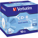 Verbatim 43428 CD-R 90 Rohling 800 MB 10 St. Jewelcase