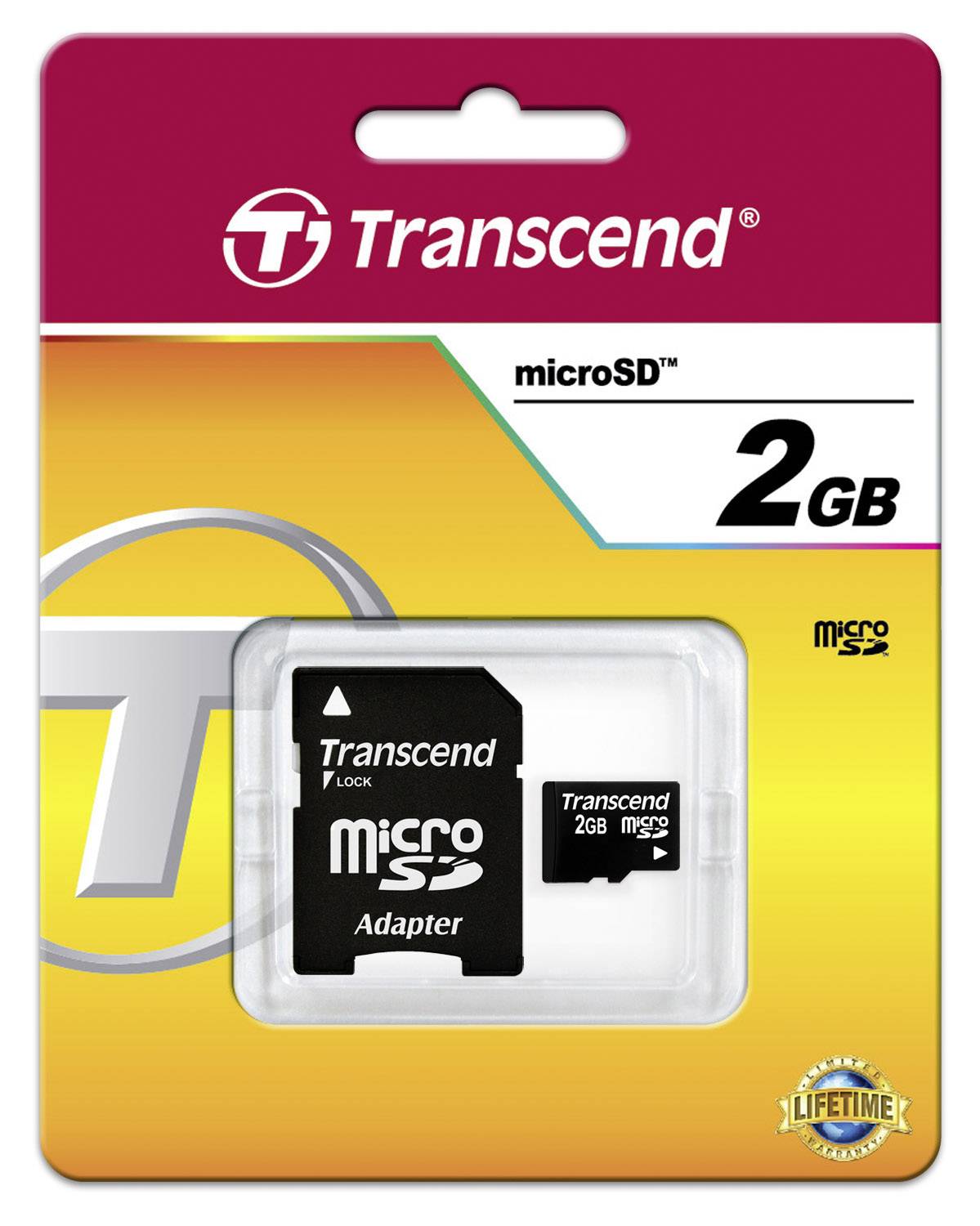 Transcend TS2GUSD microSD-Karte Industrial 2 GB Class 2 inkl. SD-Adapter