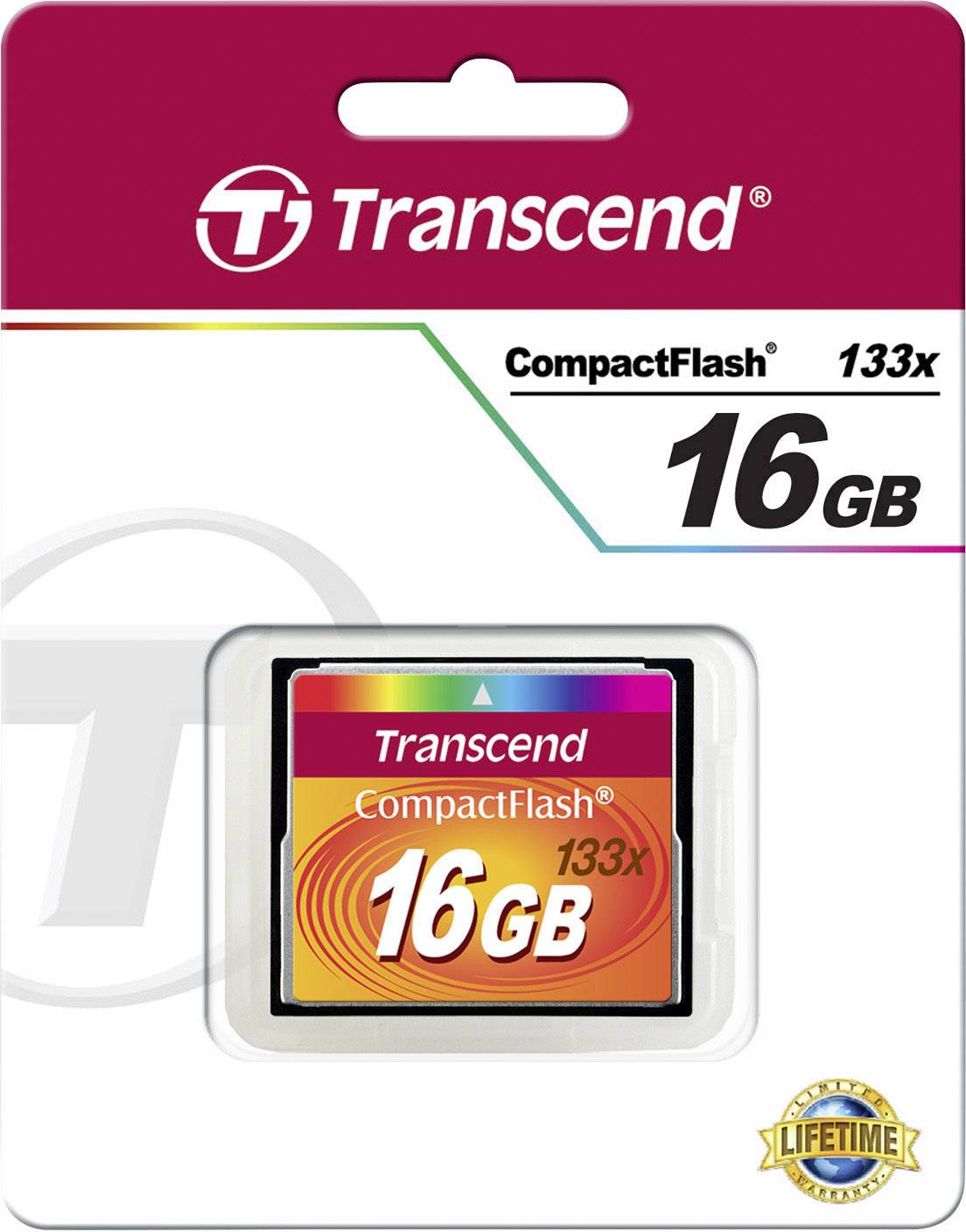 Transcend Standard 133x CF-Karte 16 GB