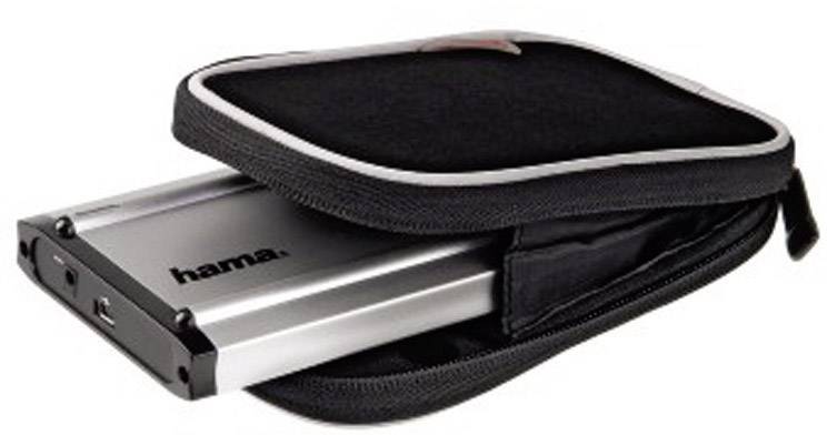 Hama 84112 "Anti Shock" Festplatten-Tasche 6.35 cm (2.5 Zoll) Schwarz