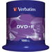 Verbatim 43551 DVD+R Rohling 4.7 GB 100 St. Spindel