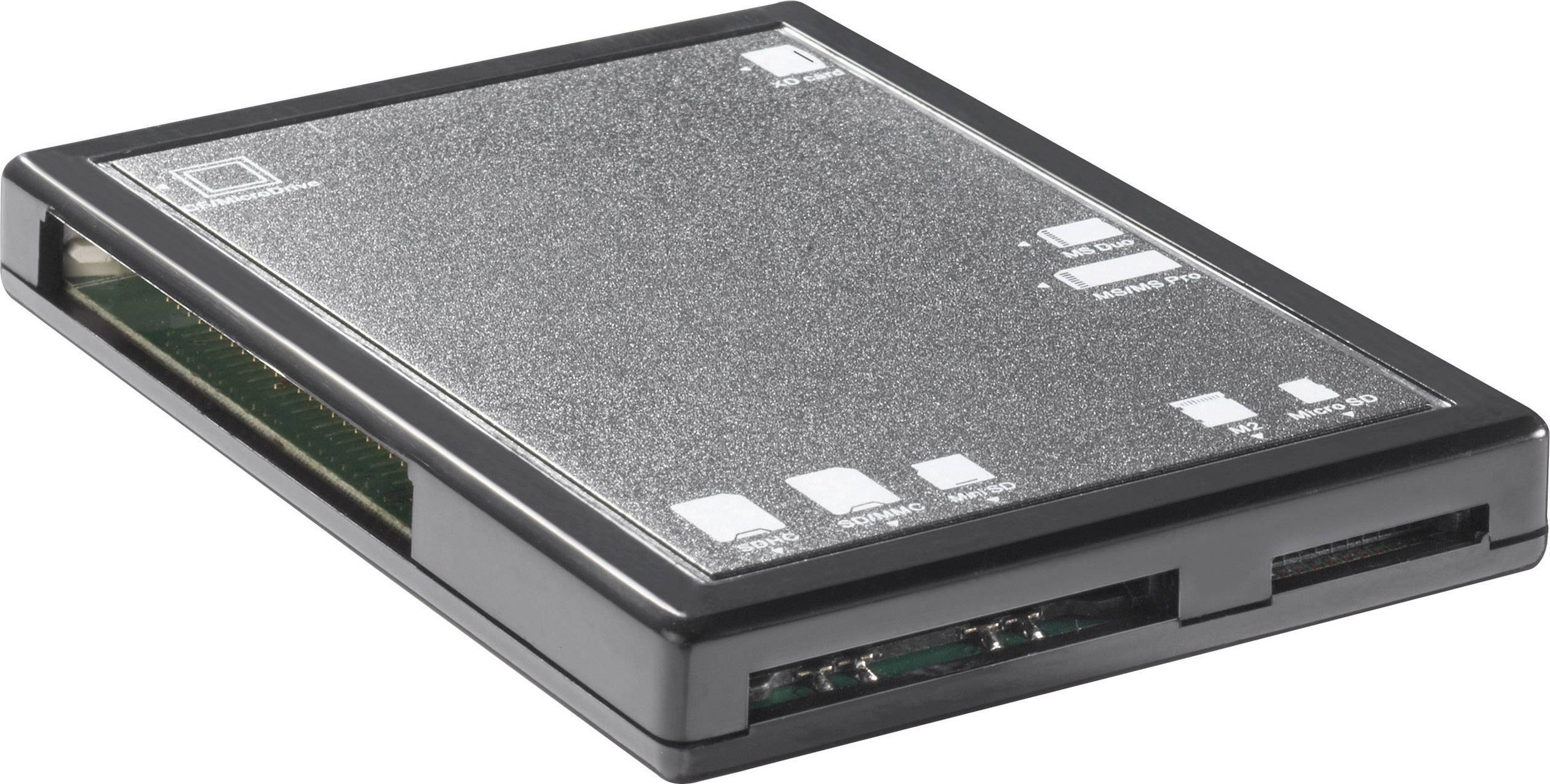 Externer Speicherkartenleser USB 2.0 Schwarz