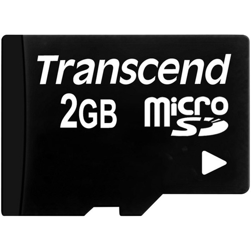 Carte microSD Transcend TS2GUSDC 2 GB Class 2