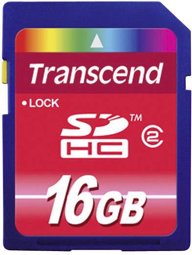 Transcend TS16GSDHC2 SDHC-Karte 16 GB Class 2