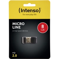 Intenso Micro Line USB-Stick 8GB Schwarz 3500460 USB-A (USB 2.0) Intenso Micro Line USB-Stick 8GB Schwarz 3500460 USB-A (USB 2.0)