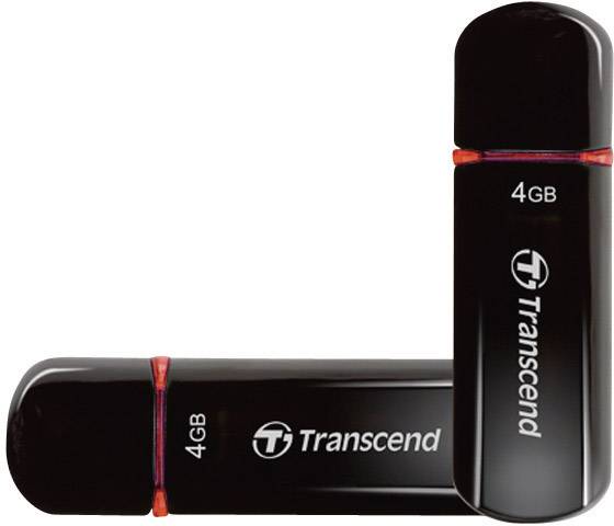 Transcend JetFlash® 600 USB-Stick 4 GB Blau TS4GJF600 USB-A (USB 2.0)