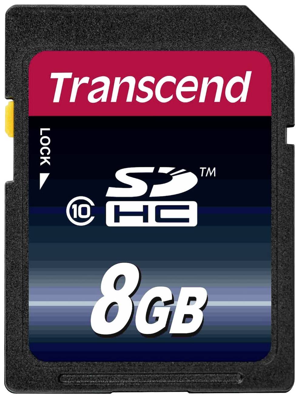 Transcend Premium SDHC-Karte Industrial 8GB Class 10