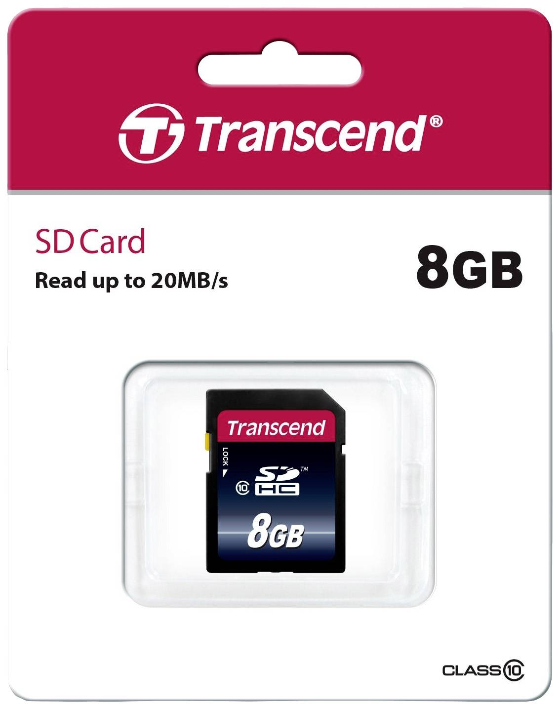 Transcend Premium SDHC-Karte Industrial 8 GB Class 10