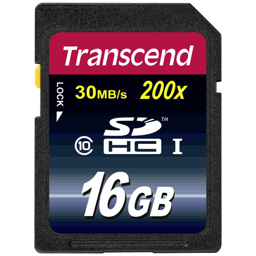 Transcend Premium SDHC-Karte 16GB Class 10