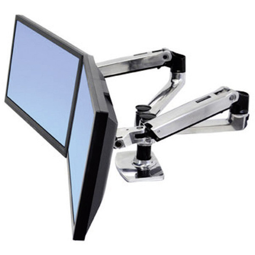 Ergotron LX Dual Arm Side by Side Desk Mount 2fach Monitor-Tischhalterung 38,1 cm (15") - 68,6 cm (