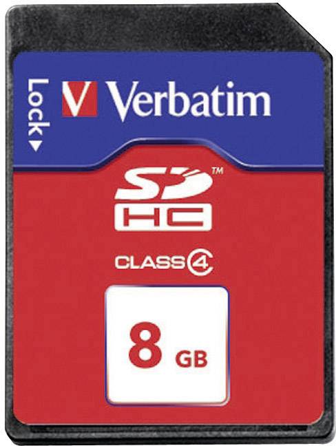 Verbatim 97303 SDHC-Karte 8 GB Class 4