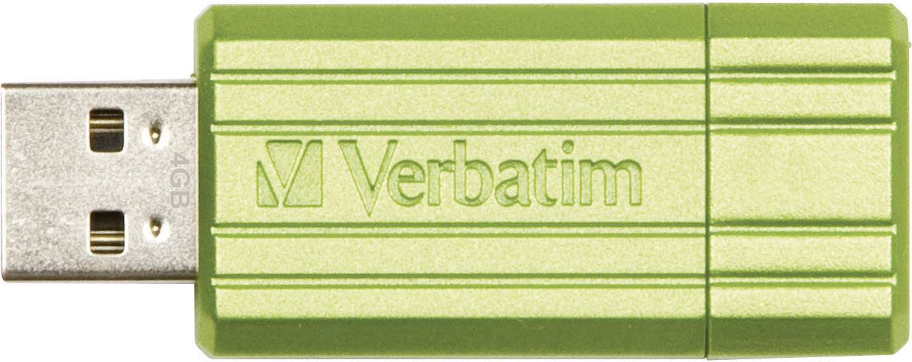 Verbatim Pin Stripe USB-Stick 8 GB Grün 47396 USB-A (USB 2.0)