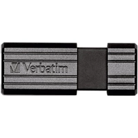 Verbatim Pin Stripe USB-Stick 64GB Schwarz 49065 USB-A (USB 2.0) Verbatim Pin Stripe USB-Stick 64GB Schwarz 49065 USB-A (USB 2.0)