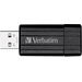Verbatim Pin Stripe USB-Stick 8GB Schwarz 49062 USB 2.0