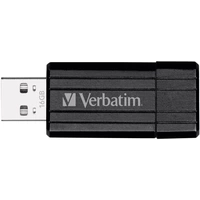 Verbatim Pin Stripe USB-Stick 16GB Schwarz 49063 USB-A (USB 2.0) Verbatim Pin Stripe USB-Stick 16GB Schwarz 49063 USB-A (USB 2.0)