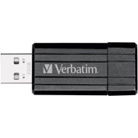 Verbatim Pin Stripe USB-Stick 32GB Schwarz 49064 USB-A (USB 2.0) Verbatim Pin Stripe USB-Stick 32GB Schwarz 49064 USB-A (USB 2.0)