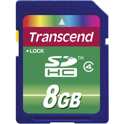 Transcend Standard SDHC-Karte Industrial 8GB Class 4