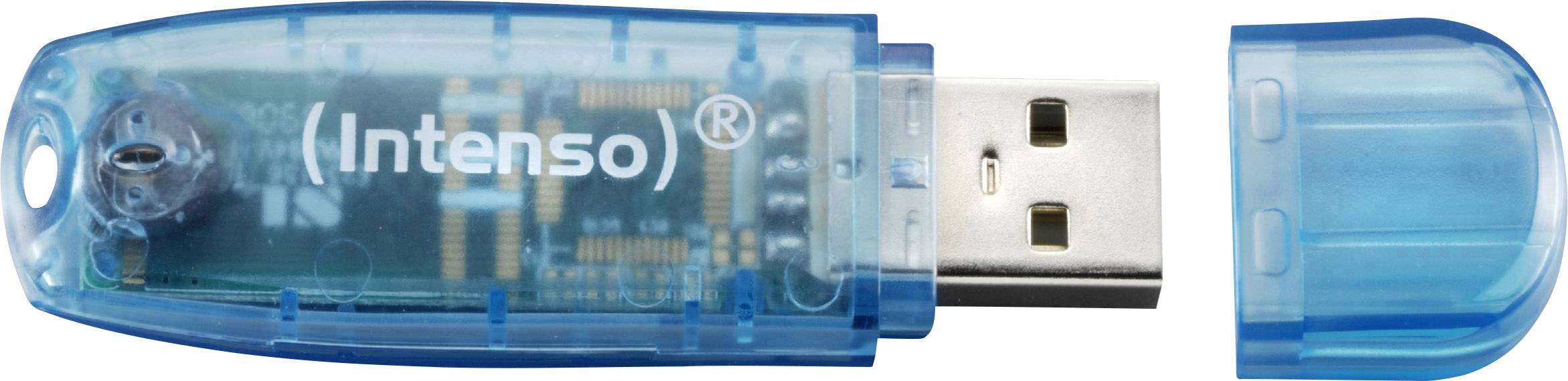 Intenso Rainbow Line USB-Stick 4 GB Blau 3502450 USB-A (USB 2.0)