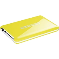 Platinum 500 GB Externe Festplatte 6.35 cm (2.5 Zoll) USB 2.0 Gelb 103302 Platinum 500 GB Externe Festplatte 6.35 cm (2.5 Zoll) USB 2.0 Gelb 103302