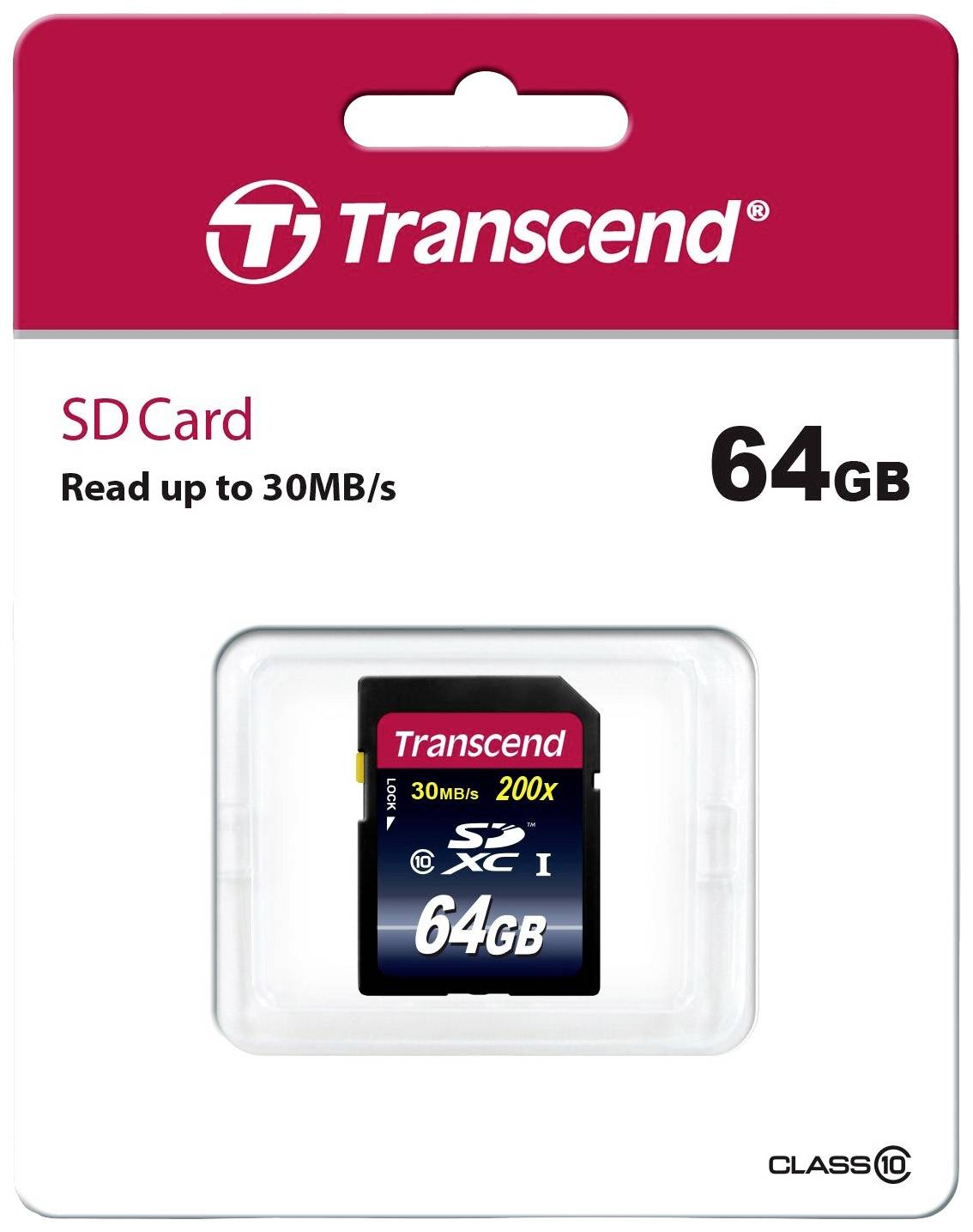Transcend Premium SDXC-Karte Industrial 64 GB Class 10