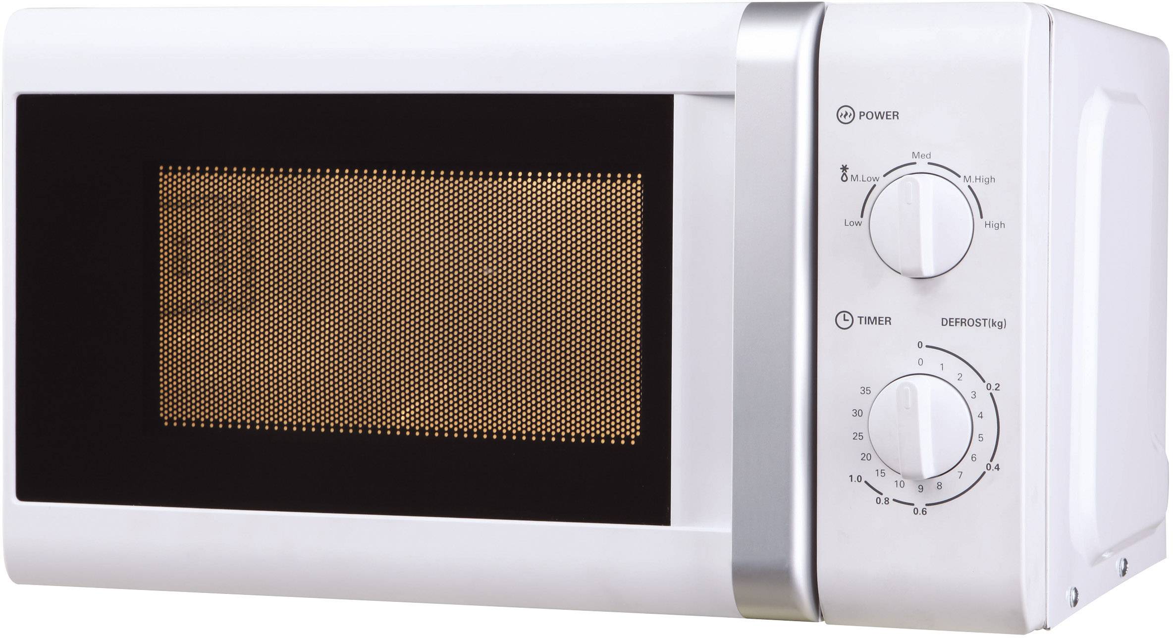 NABO MWO 2005 Mikrowelle Weiß 700 W Timerfunktion