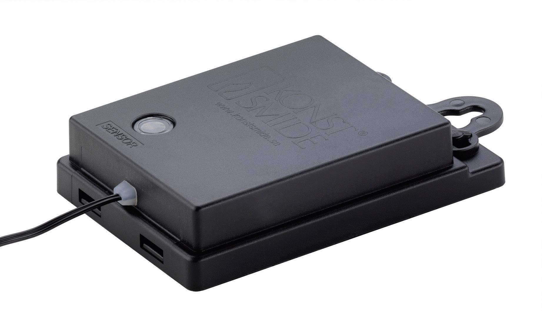 Konstsmide 3722-100 Micro-Lichterkette Außen batteriebetrieben Anzahl Leuchtmittel 20 LED Warmweiß