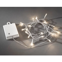 Konstsmide 3722-103 Micro-Lichterkette Außen batteriebetrieben Anzahl Leuchtmittel 20 LED Warmweiß Konstsmide 3722-103 Micro-Lichterkette Außen batteriebetrieben Anzahl Leuchtmittel 20 LED Warmweiß