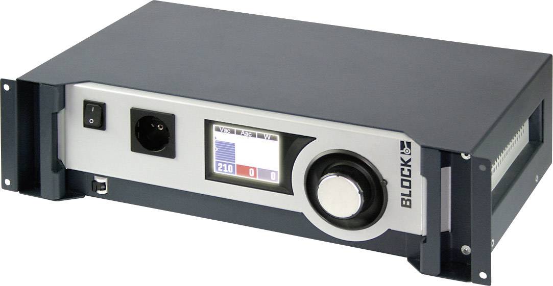 Block BRS 1000 Labor-Trenntrafo einstellbar 1000 VA Anzahl Ausgänge: 1 x 0 - 250 V/AC