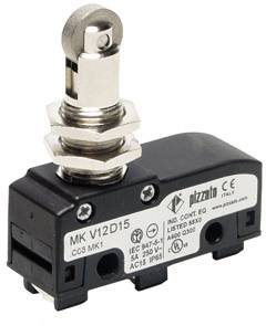 Pizzato Elettrica MKV11D15 Mikroschalter MKV11D15 250 V/AC 6A IP40 tastend 10St.