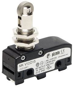 Pizzato Elettrica MKV12D15 Mikroschalter MKV12D15 250 V/AC 6A IP65 tastend 10St.
