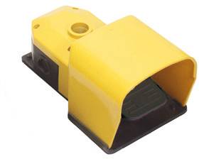 Pizzato Elettrica PX10110-B Fußschalter 250 V/AC 6A 1 Pedal mit Schutzhaube 1 Schließer, 1 Öffner IP53 2St.