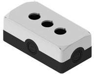 Pizzato Elettrica ES33000 ES33000 Leergehäuse 3 Einbaustellen (L x B x H) 153 x 80 x 56mm Schwarz, Grau 5St.