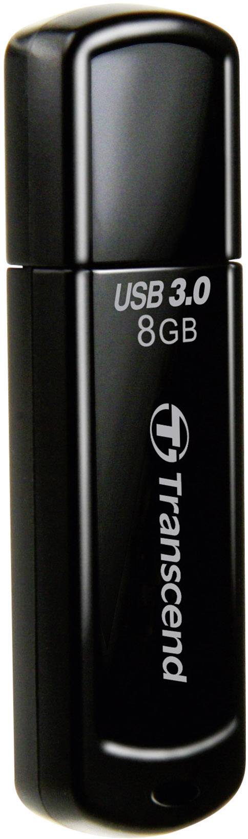 Transcend JetFlash® 700 USB-Stick 8 GB Schwarz TS8GJF700 USB-A (USB 3.2 Gen 1)
