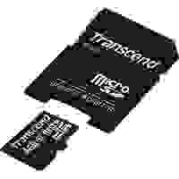 Transcend Premium microSDHC-Karte Industrial 4GB Class 10 inkl. SD-Adapter